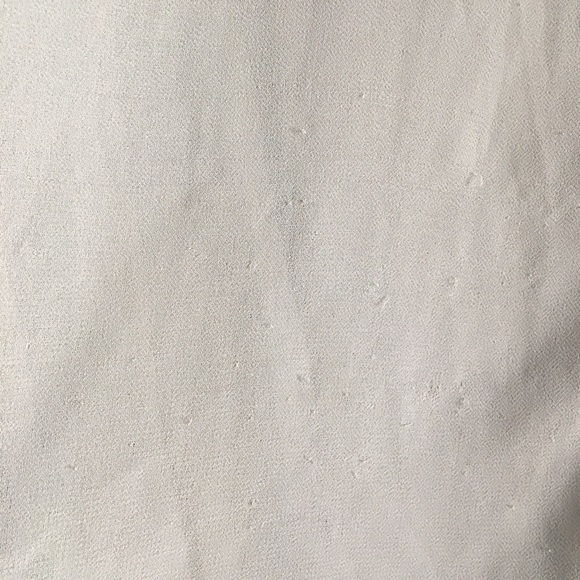 Free People Ivory Sheer Chiffon Lace Denim Blouse - Picture 8 of 8